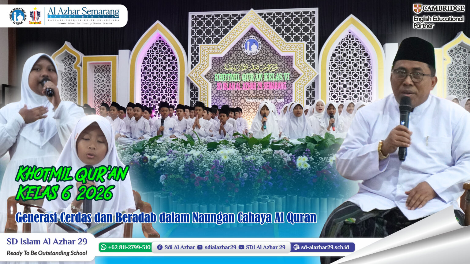 Khotmil Qur’an Kelas 6 SD Islam Al Azhar 29 Semarang Tahun 2026 - SD ...